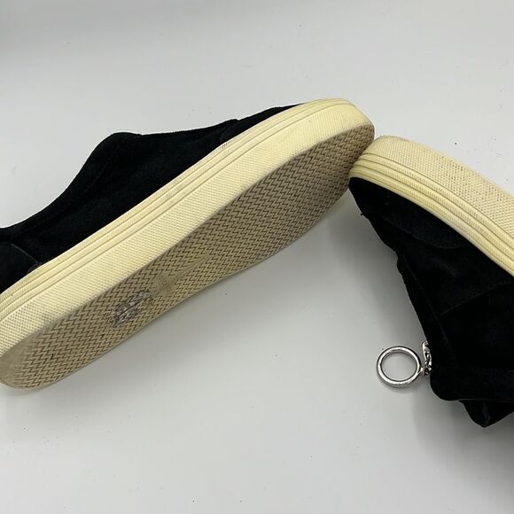 Dolce Vita Trissa black velour sneakers - Picture 5 of 7